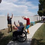 tia chi lesson at sharmar village